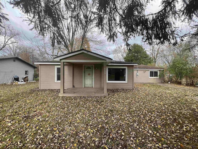 view of ranch-style house