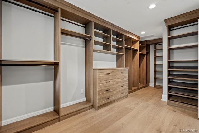 2182 Buckingham Ave, Birmingham, MI 48009 - walk in closet featuring light wood finished floors
