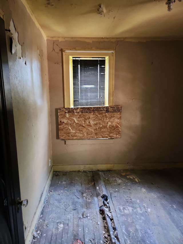 misc room featuring hardwood / wood-style flooring