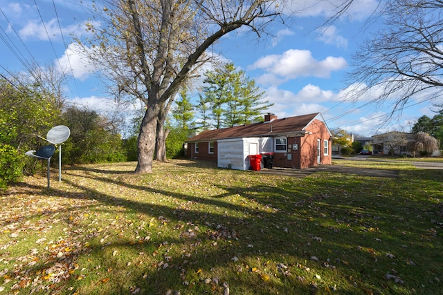 view of yard