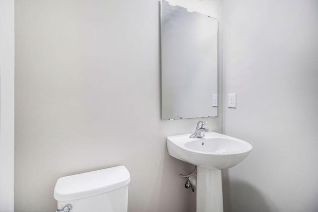 bathroom with toilet