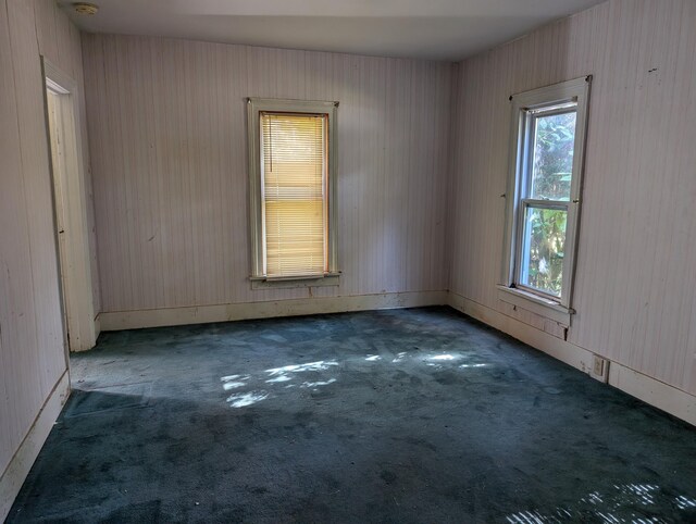 6651 Berrien St E, Eau Claire, MI 49111 - carpeted empty room featuring healthy amount of natural light and a smoke detector