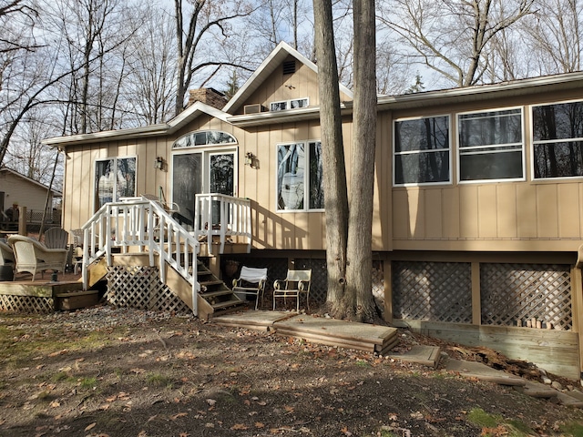 view of rear view of house