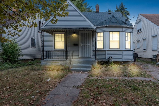 view of bungalow