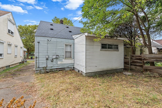 view of back of house