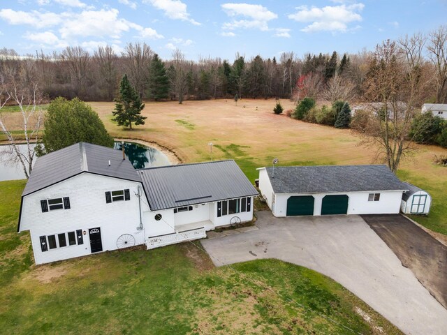 5085 W Redstone Rd, Michigan, MI 48880 - view from above of property