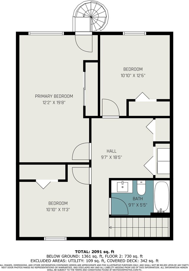 5085 W Redstone Rd, Michigan, MI 48880 - property floor plan