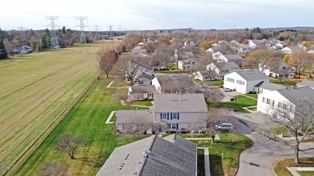 2765 Fox Hollow Ct, Lake Orion, MI 48360 - aerial perspective of suburban area