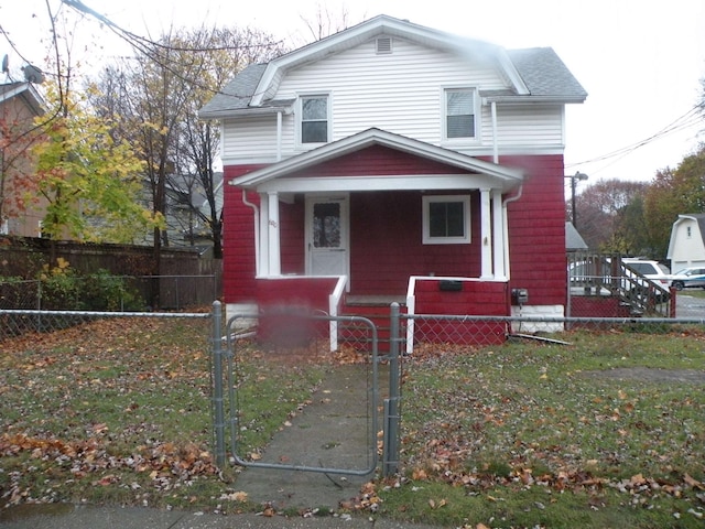 view of front of house