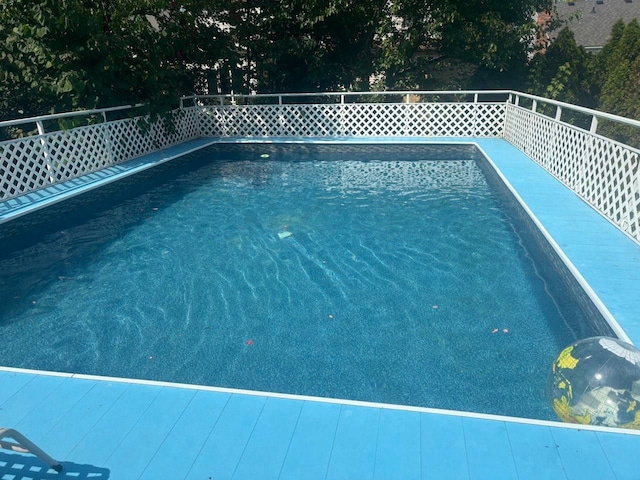 view of pool