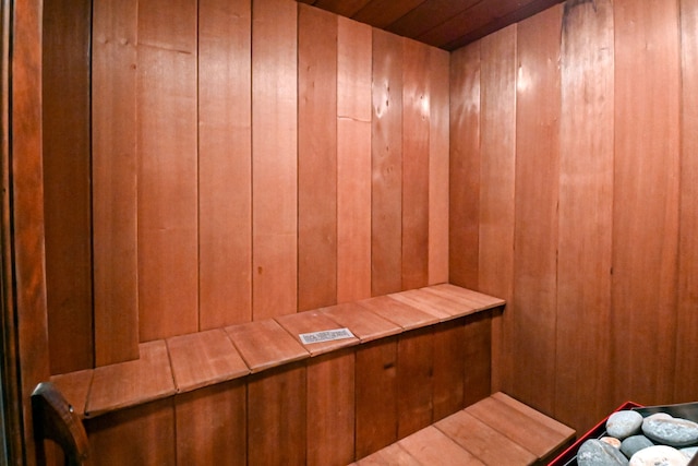 view of sauna / steam room