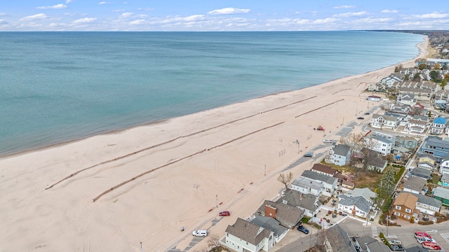 water view featuring a beach view