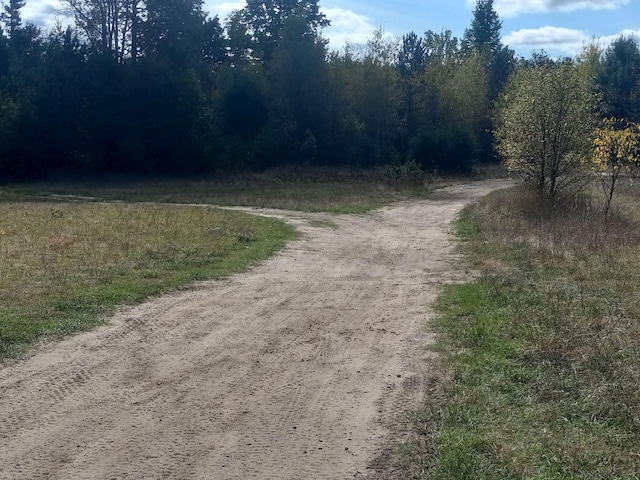 view of road