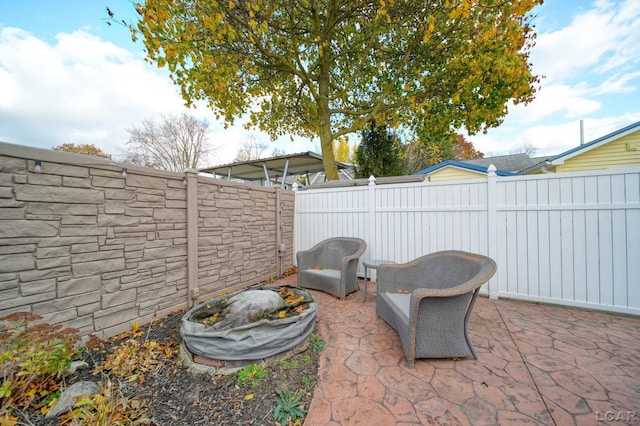 view of patio / terrace