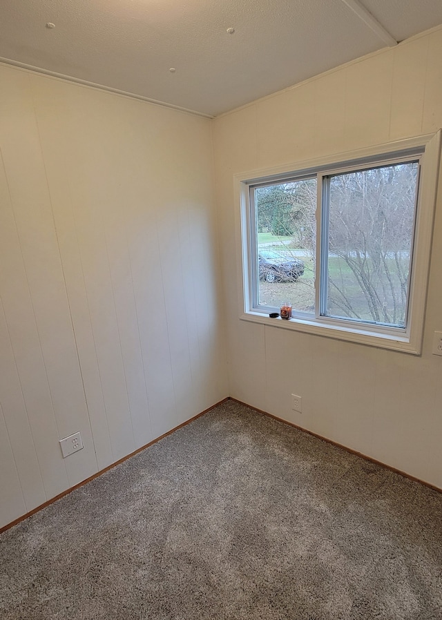 empty room with carpet floors