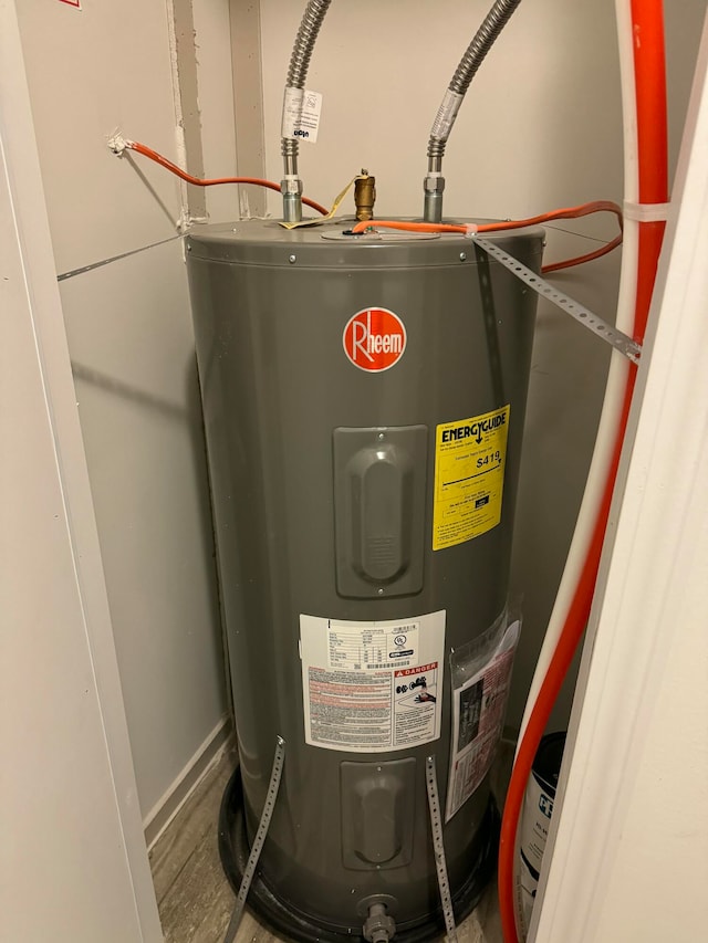 utilities with water heater