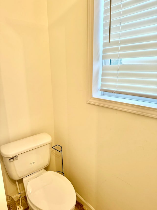 bathroom with toilet