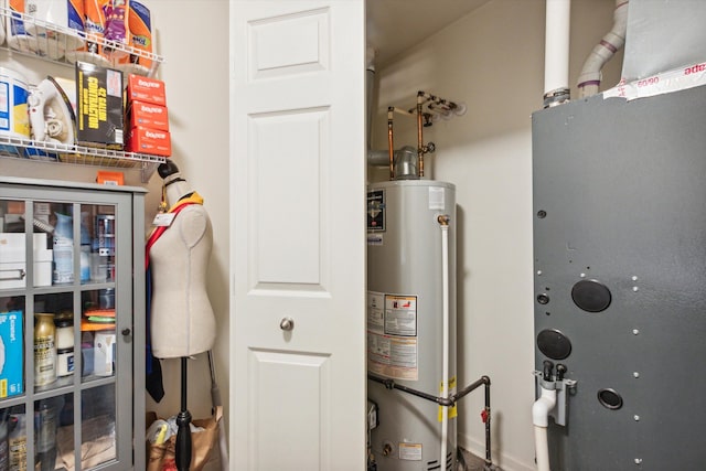 utilities with gas water heater