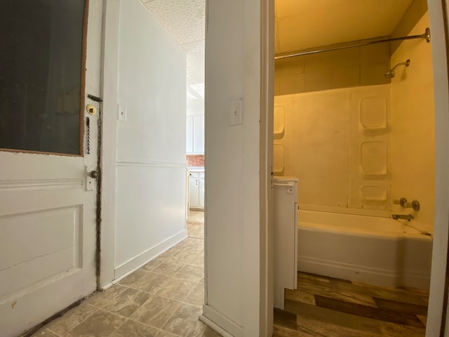 bathroom featuring shower / bathtub combination