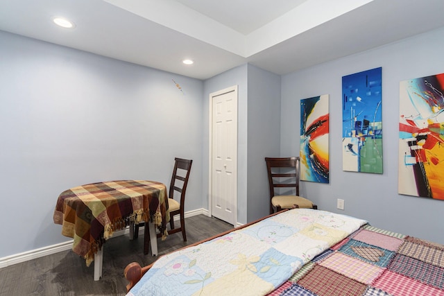 230 E Elizabeth St, Lake Orion, MI 48362 - bedroom featuring wood finished floors and recessed lighting