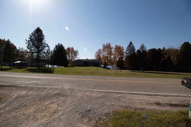 view of road