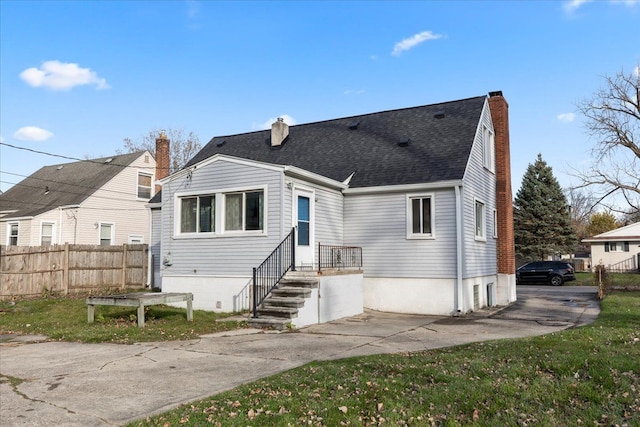 view of back of house