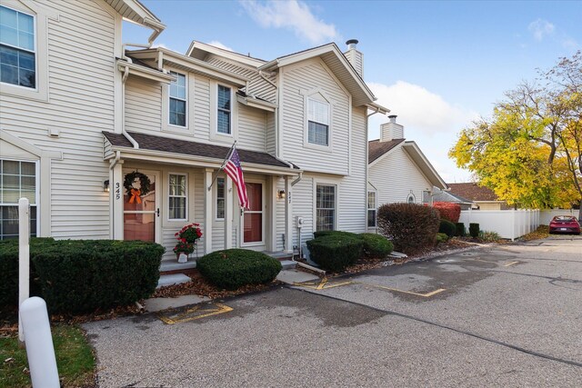 view of townhome / multi-family property