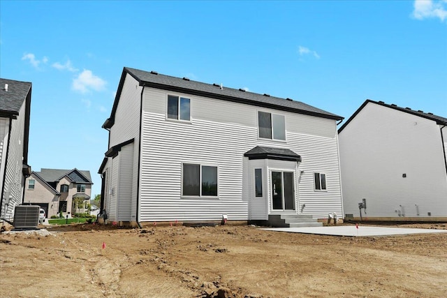 36135 Parkdale St Unit 5, Livonia, MI 48150 - rear view of property with central AC and entry steps