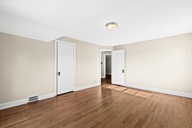 interior space featuring hardwood / wood-style flooring