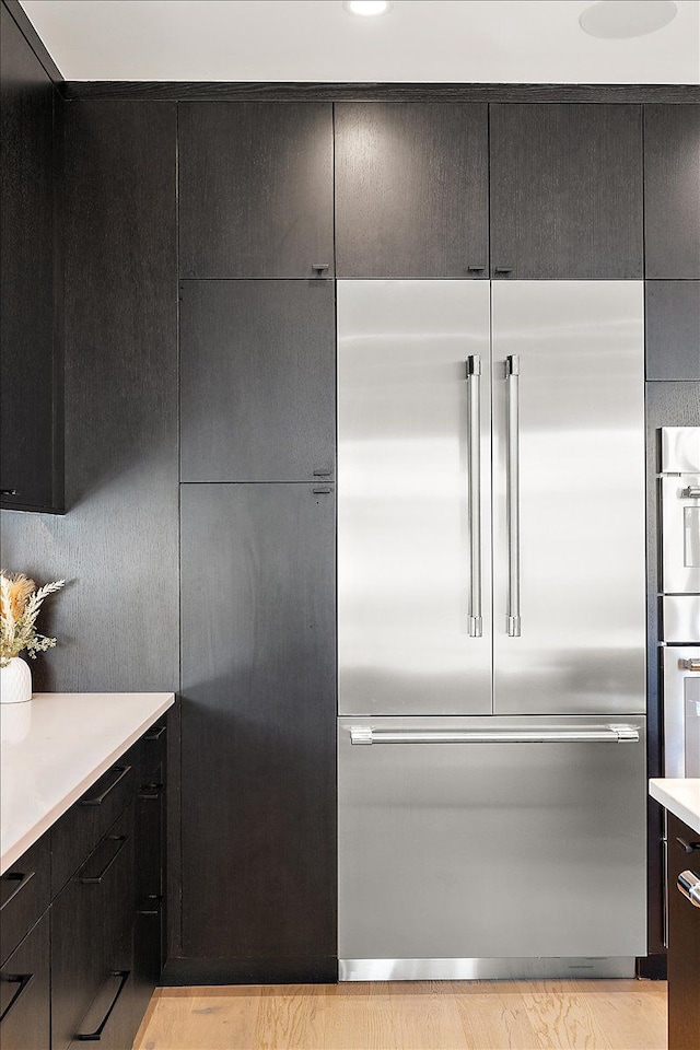 kitchen with stainless steel appliances