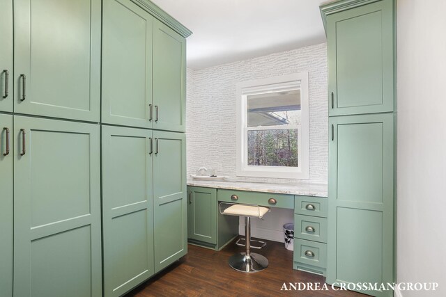 1155 Edgewater Ter, South Haven, MI 49090 - home office with dark wood-type flooring