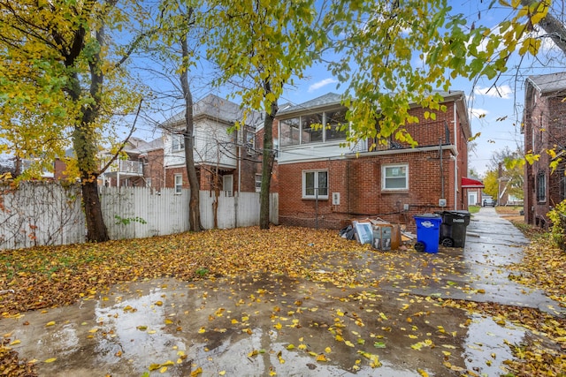 view of back of house