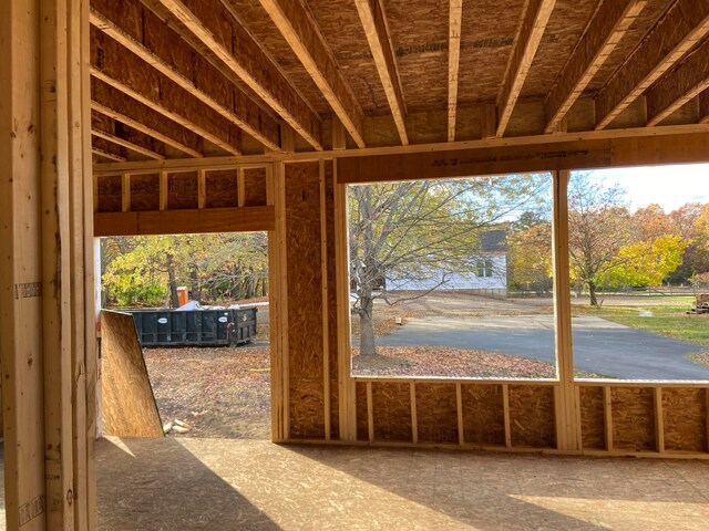 view of doorway to outside