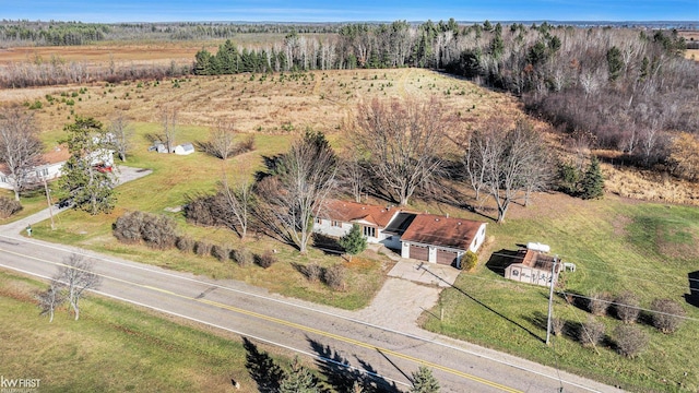 470 Michelson Rd, Houghton Lake, MI 48629 - overview of rural landscape
