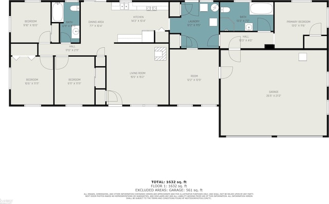 470 Michelson Rd, Houghton Lake, MI 48629 - room layout