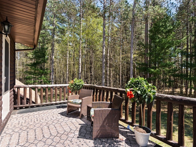 view of patio