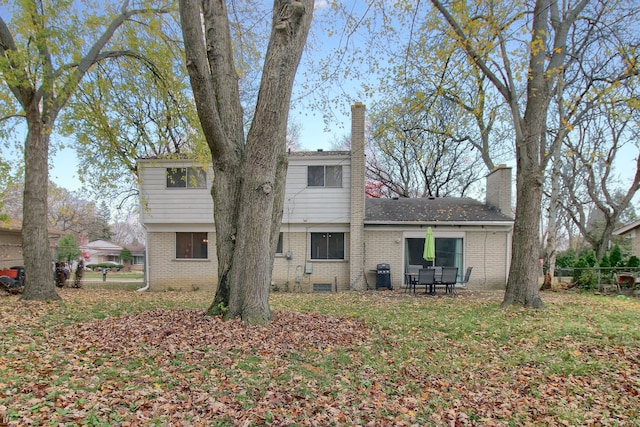 view of rear view of house