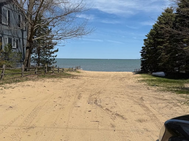 2965 Pointe Aux Barques Rd, Port Austin, MI 48467 - water view featuring fence