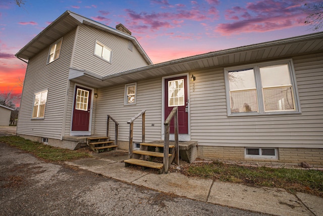 view of front of house