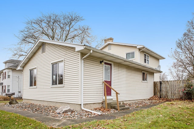 view of front of house