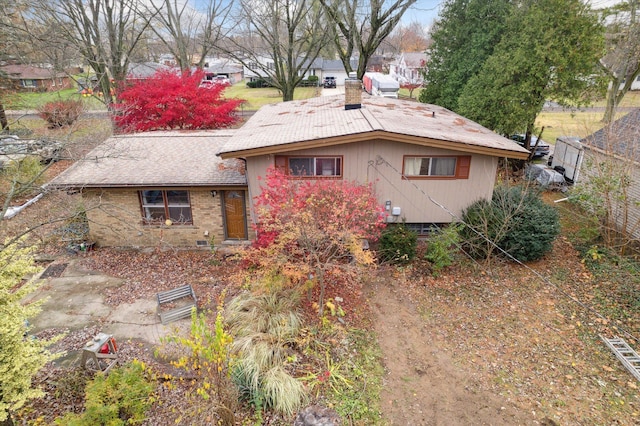 view of rear view of house