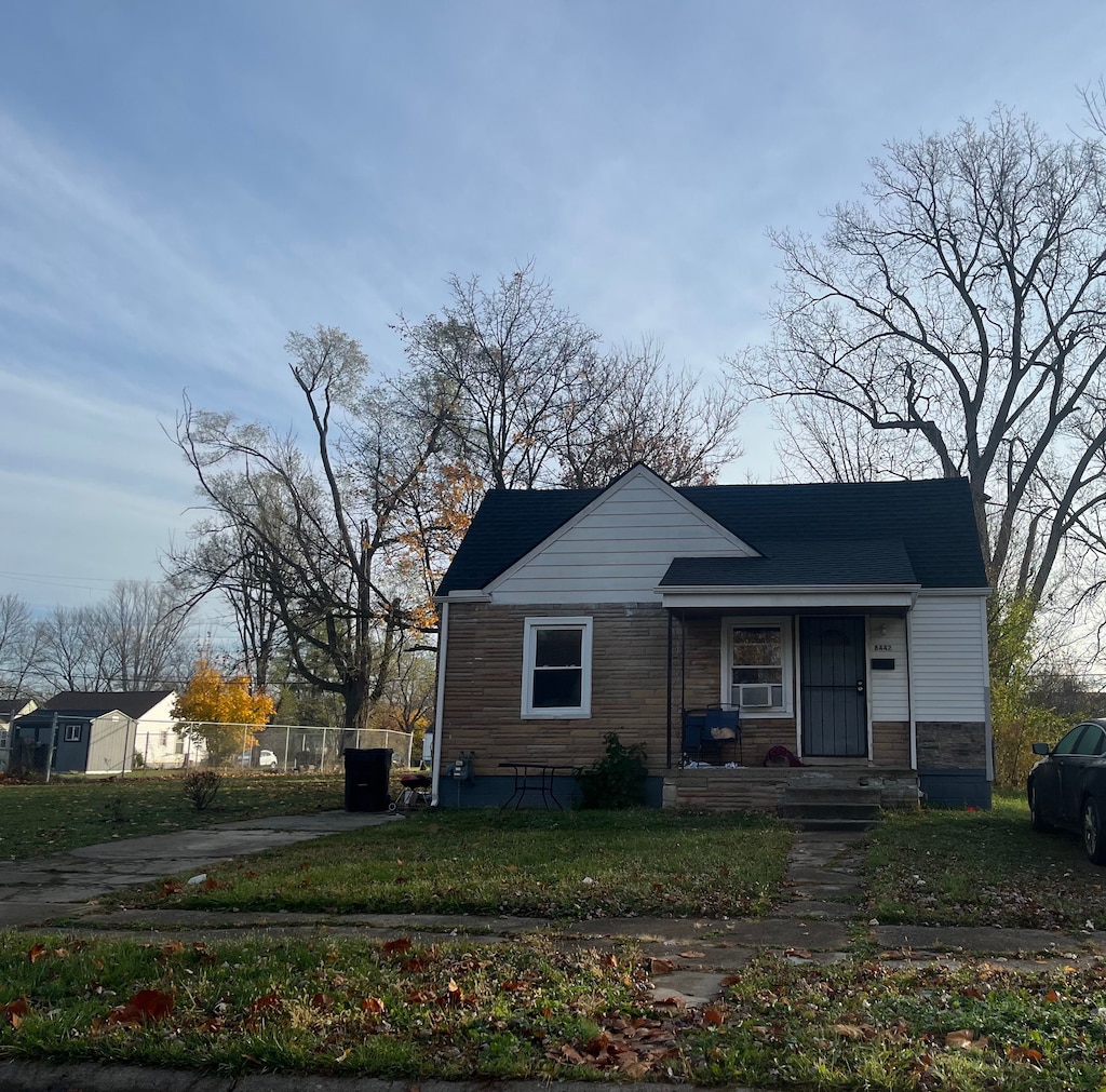 view of bungalow