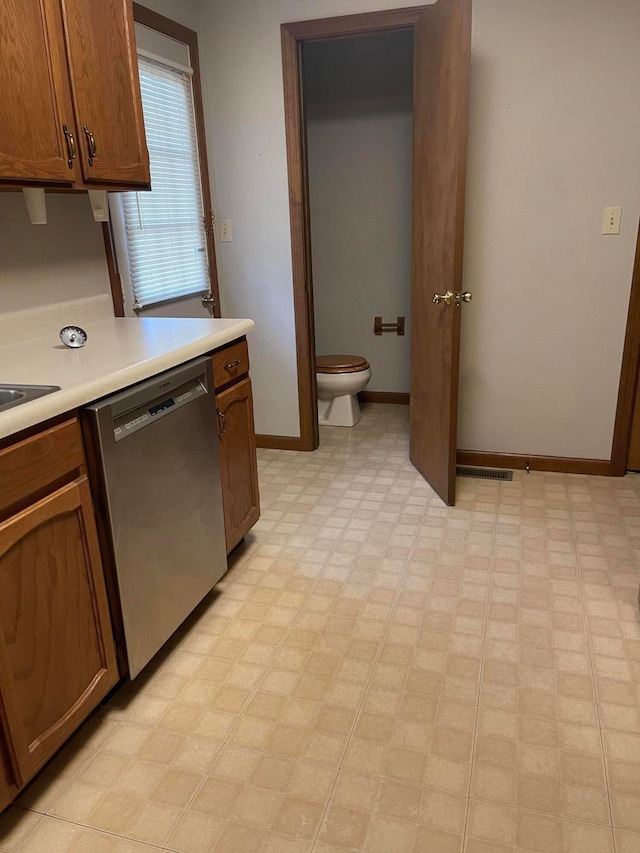 kitchen with dishwasher