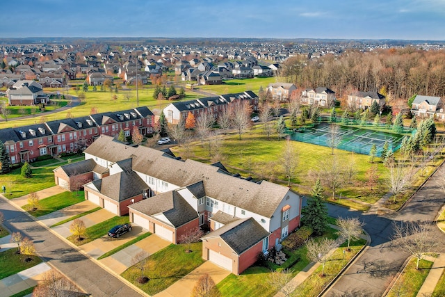 aerial view