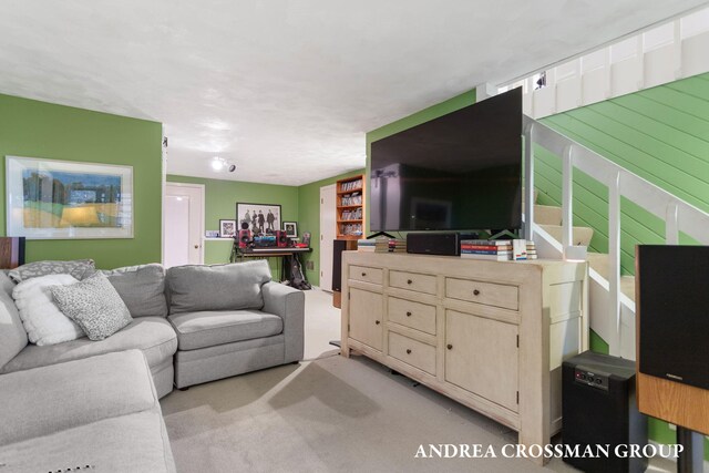 4719 Fox Hill Ln, Macatawa, MI 49434 - living room featuring light colored carpet