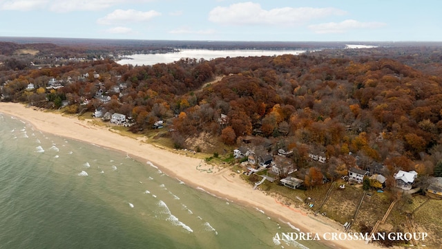 4719 Fox Hill Ln, Macatawa, MI 49434 - aerial view of property's location featuring a nearby body of water and a forest