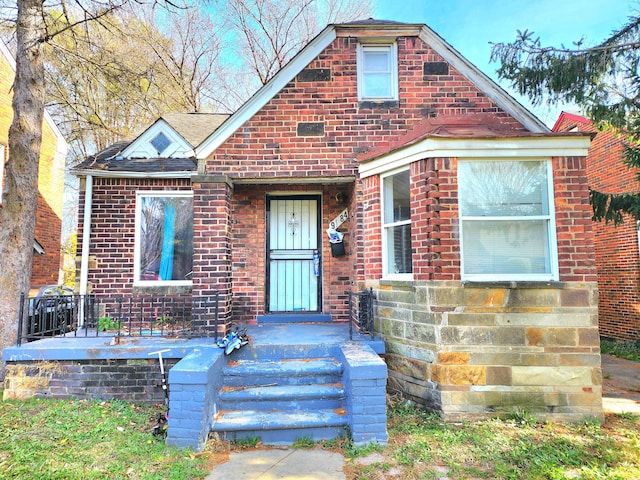 view of bungalow-style house