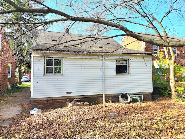 view of property exterior