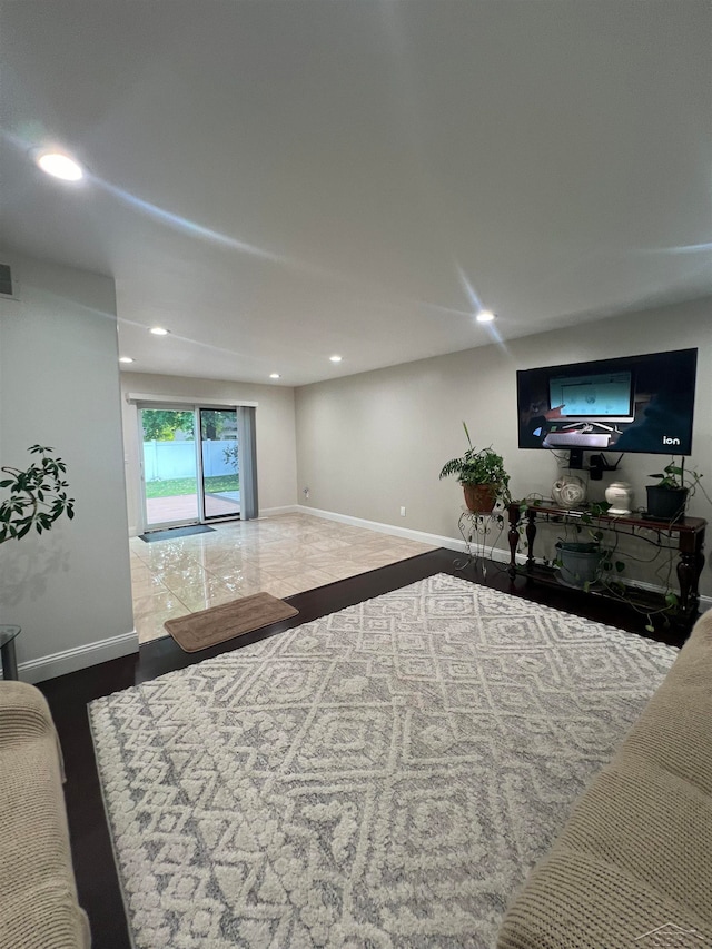 view of living room