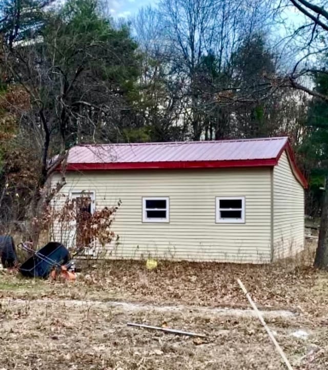 view of home's exterior